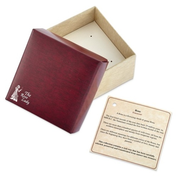 24k Gold Trimmed Lacquer Dipped Pink Rose on Leaf Pin Brooch Boutonniere forever - Picture 2 of 2